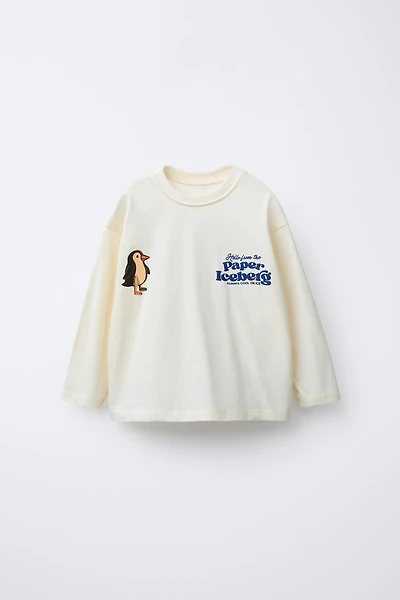 T-SHIRT IMPRIMÉ EN RELIEF