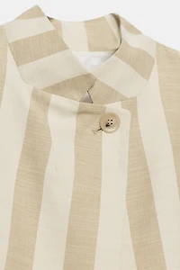 ZW COLLECTION SHORT SLEEVE CROPPED BLAZER