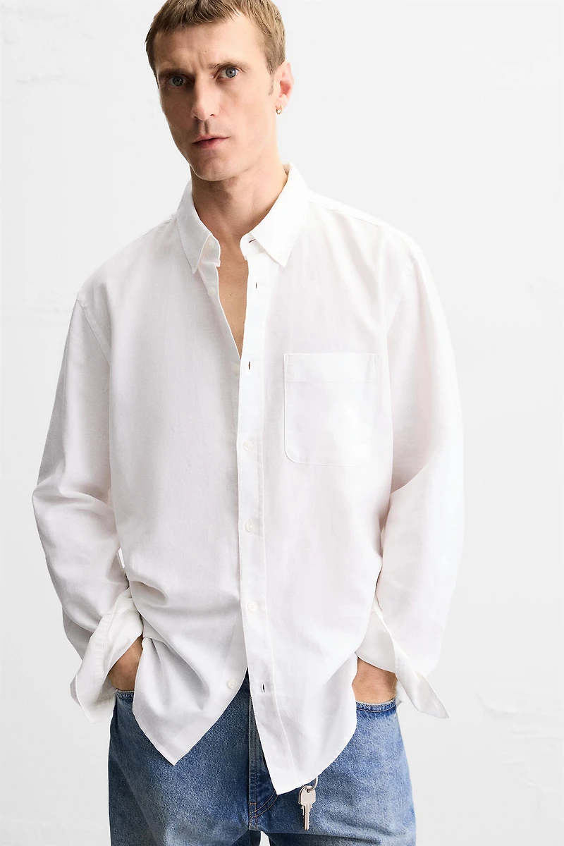 LINEN - COTTON SHIRT