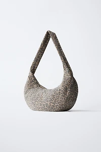 ANIMAL PRINT SHOULDER BAG