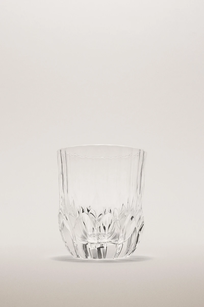 ENGRAVED CRYSTALLINE TUMBLER
