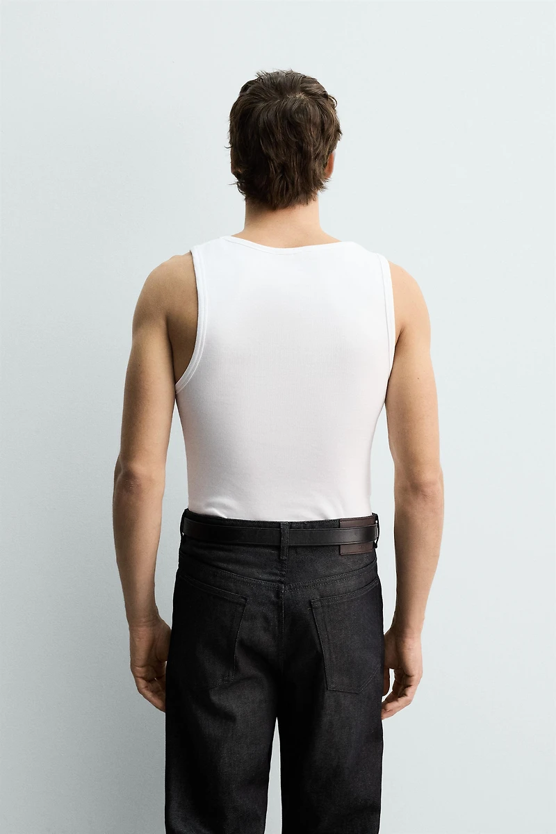 BASIC RIB TANK TOP