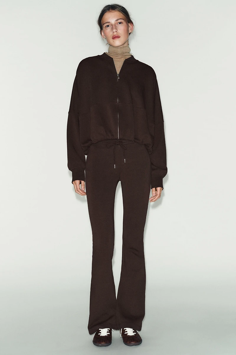 PANTALON INTERLOCK FLARE