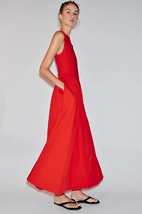 ROBE MI-LONGUE BIMATIÈRE