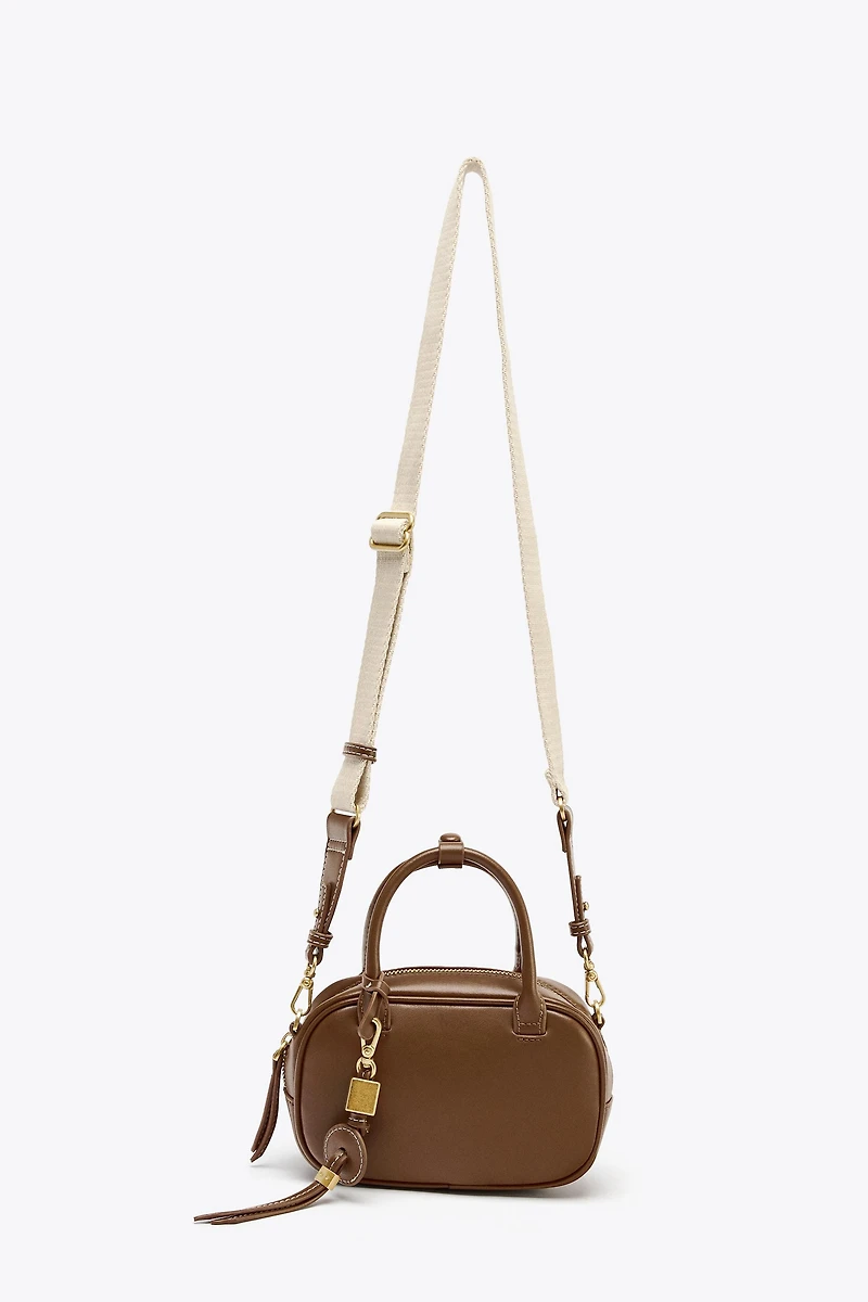 MINI TOPSTITCHED BAG
