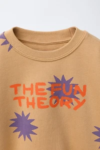 STAR PRINT SWEATSHIRT