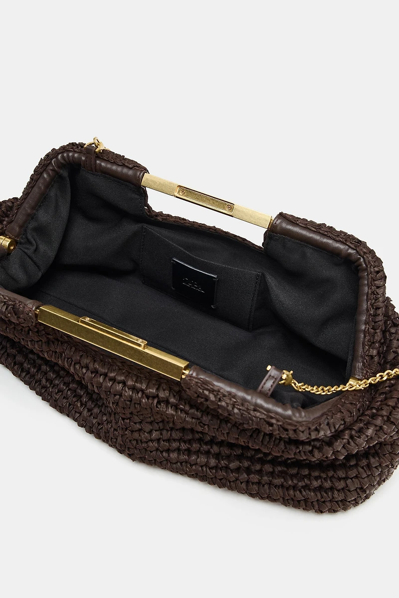 WOVEN CLUTCH