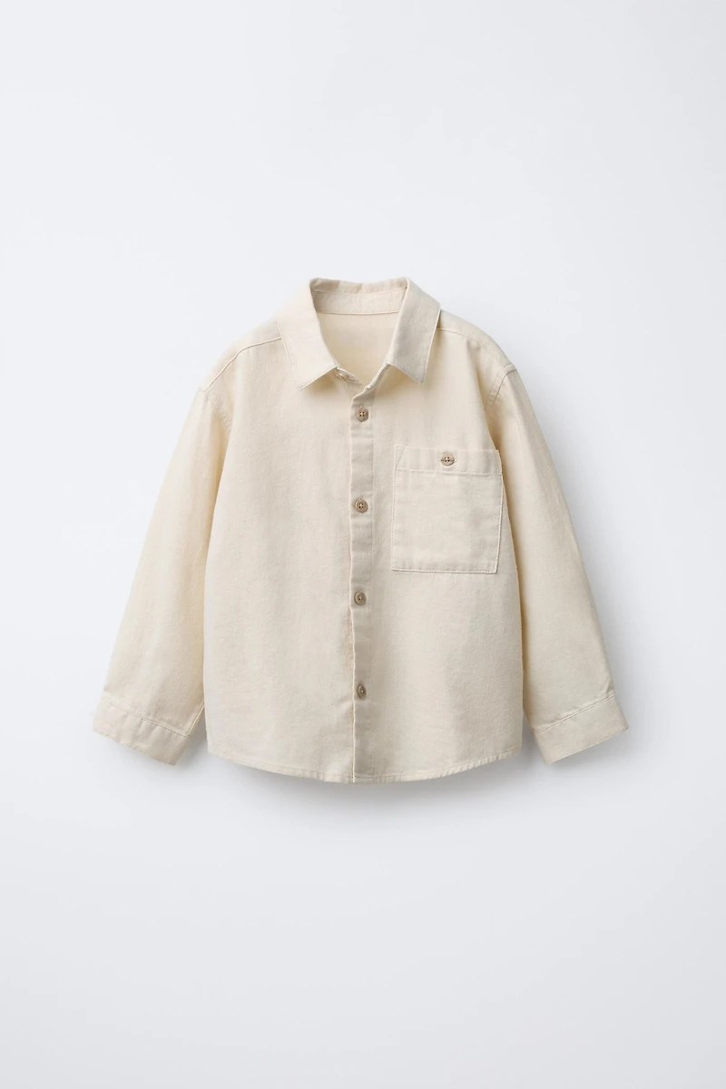 WARM TOUCH PLAIN SHIRT