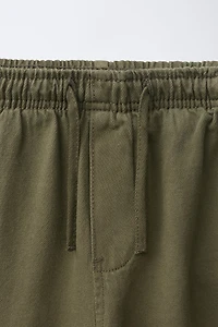 TWILL JOGGER PANTS