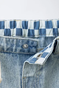 OVERDYED BALLOON JEANS