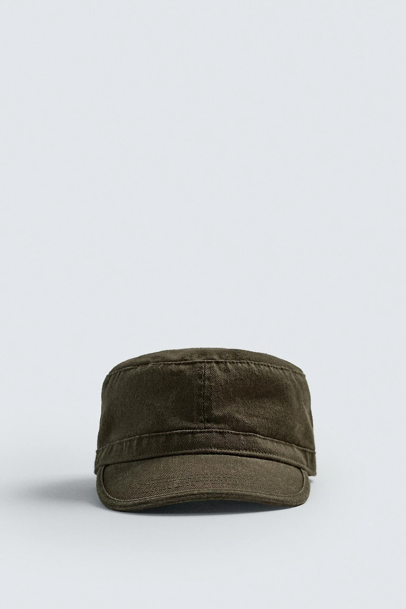 WASHED COTTON CAP