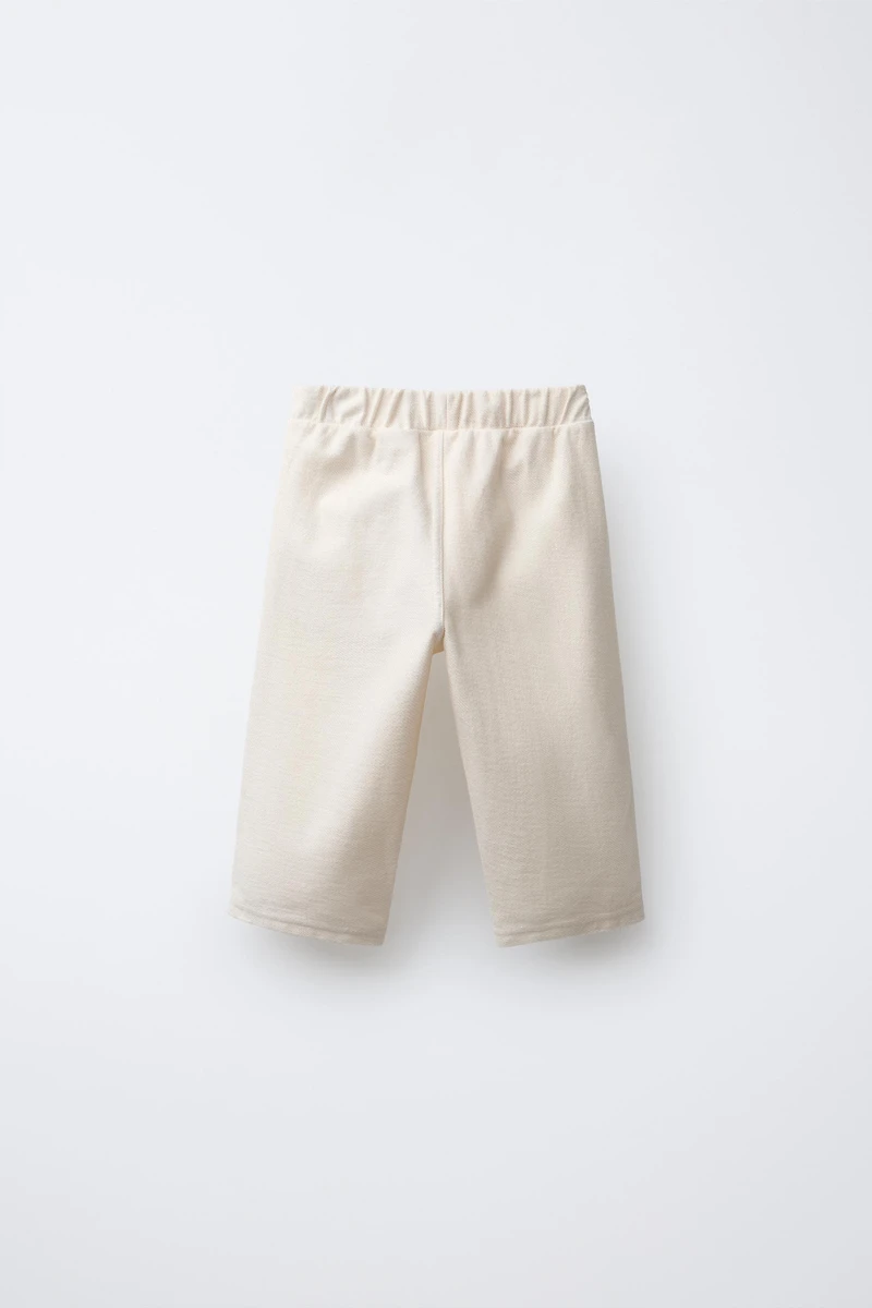 TWILL BUTTON PANTS