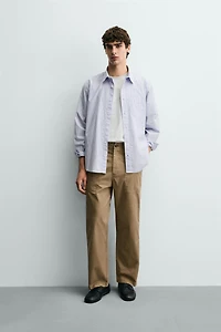 PANTALON STRAIGHT FIT DÉLAVÉ