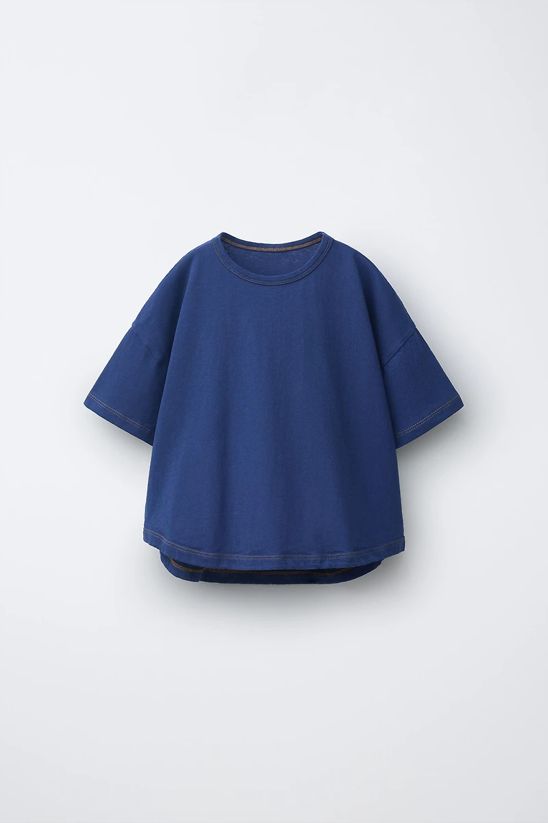 ZARA TIMELESS - PLAIN COTTON T-SHIRT