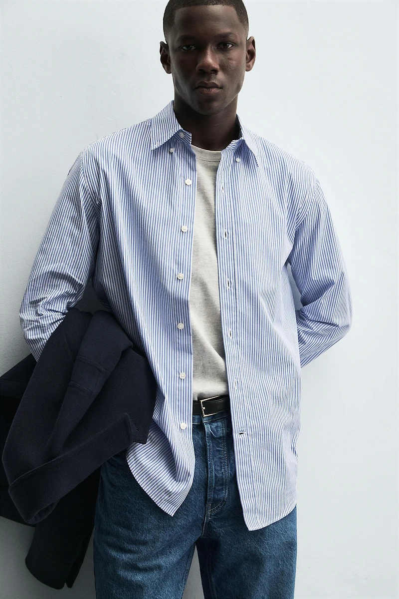 CHEMISE REGULAR FIT RAYURES