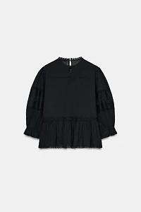ZW COLLECTION EMBROIDERED SHIRT