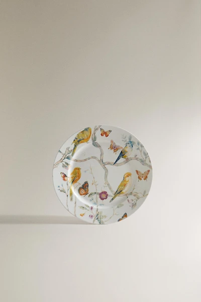 BRANCHES AND BIRDS DESSERT PLATE | MARISA BERENSON
