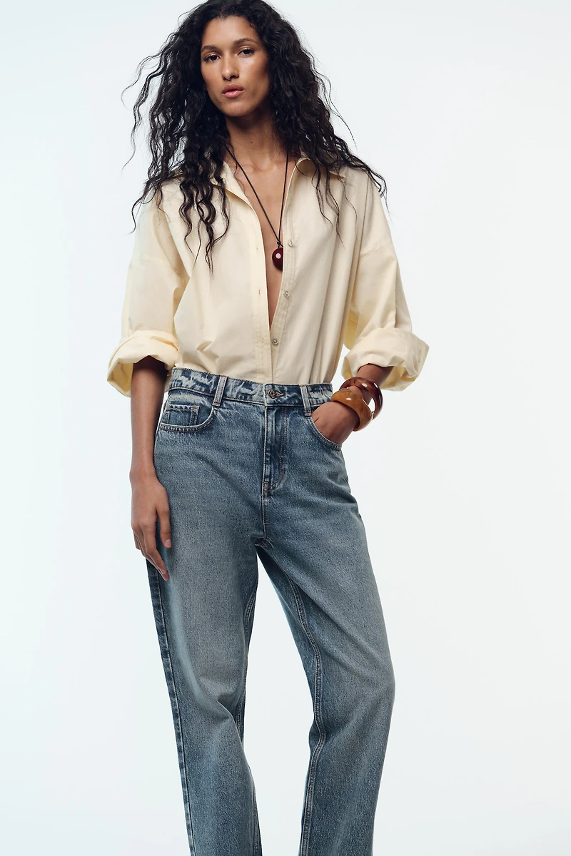Z.02 STRAIGHT HIGH WAIST ANKLE JEANS