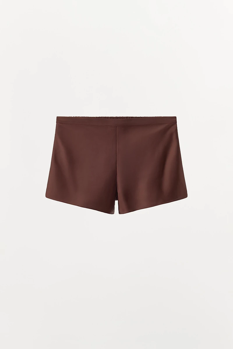SATIN SHORTS