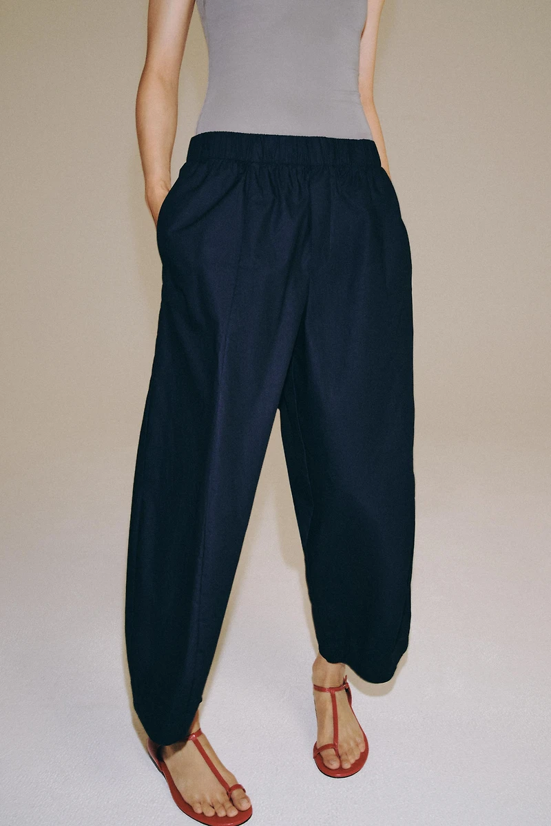 ZW COLLECTION BARREL PANTS