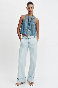 COMBINATION OPEN BACK TOP