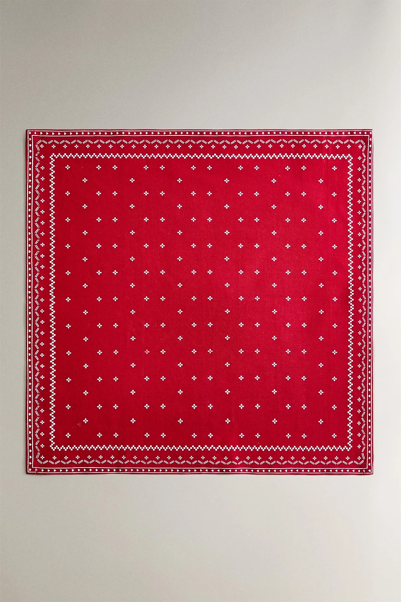 LOT DE SERVIETTES COTON HIVER NOËL (LOT 2)