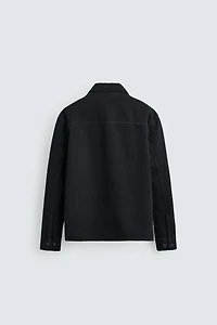 DENIM POLO SHIRT