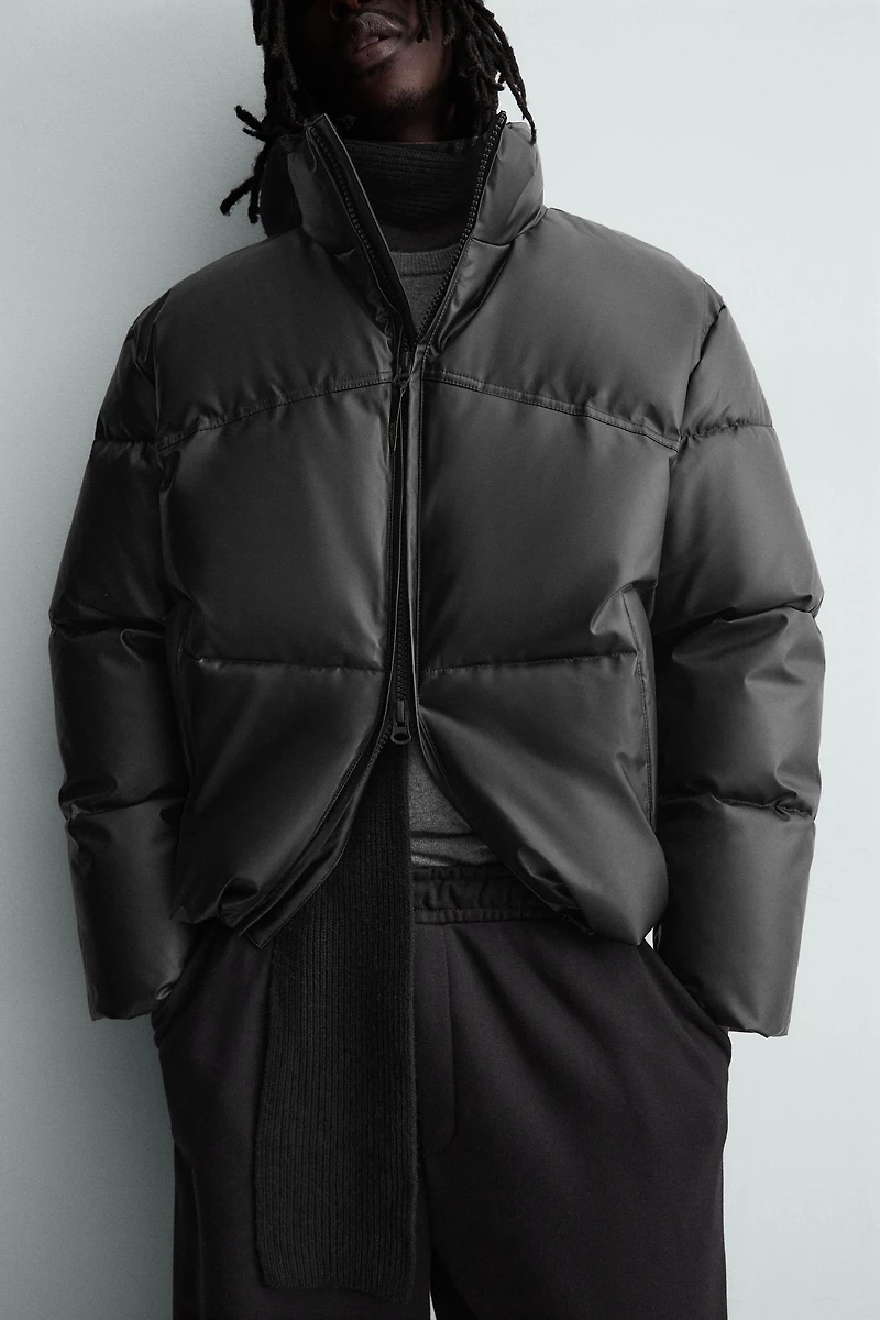 BLOUSON REMBOURRÉ MATIÈRE SYNTHÉTIQUE