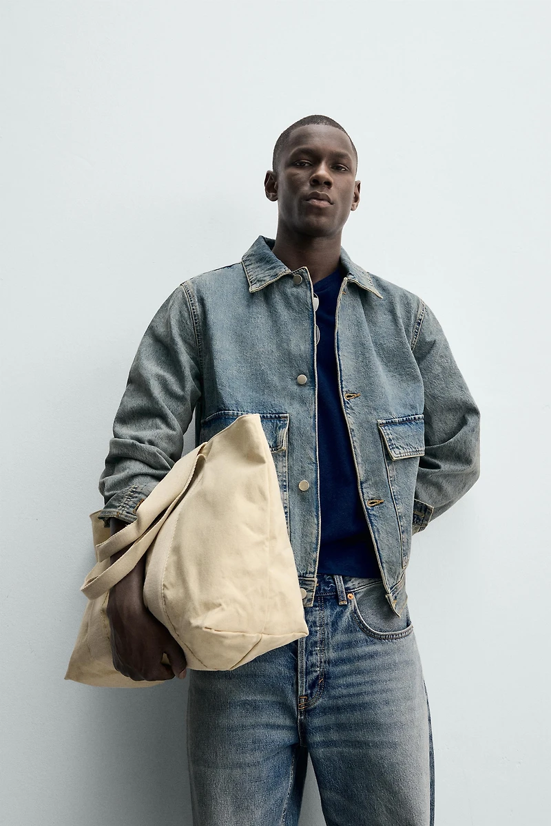 SURCHEMISE EN JEAN REGULAR FIT