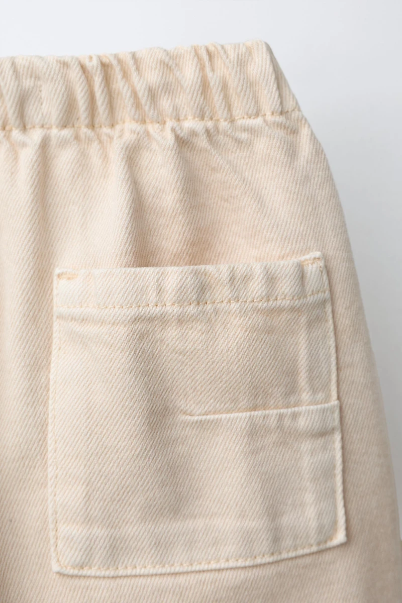 TWILL BAGGY PANTS