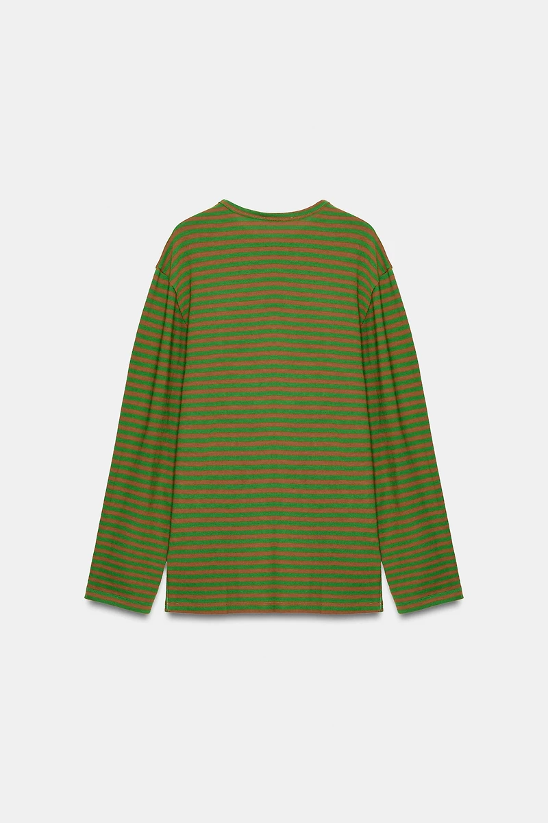OVERSIZED STRIPED T-SHIRT