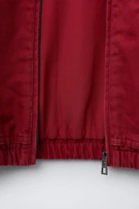 HORSE PRINT BOMBER JACKET