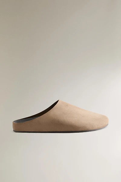 SABOT CUIR CROÛTE DE