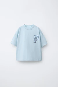 T-SHIRT À IMPRIMÉ POISSONS