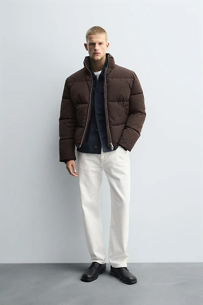 VESTE REMBOURRÉE BOXY FIT DÉPERLANTE
