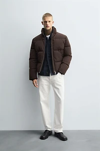 VESTE REMBOURRÉE BOXY FIT DÉPERLANTE