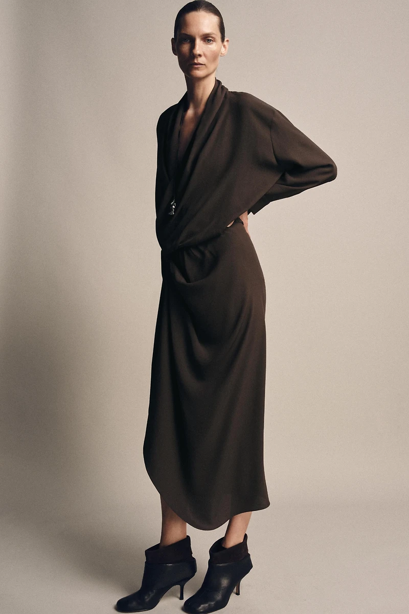 ROBE DRAPÉE ZW COLLECTION