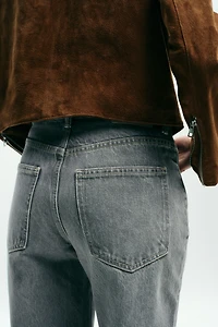 Z1975 HIGH-WAISTED REGULAR FIT JEANS WITH BELT