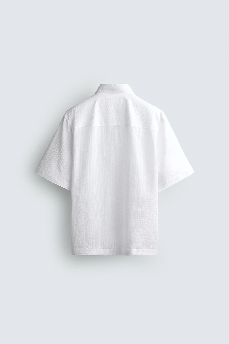 STRIPED JACQUARD SHIRT