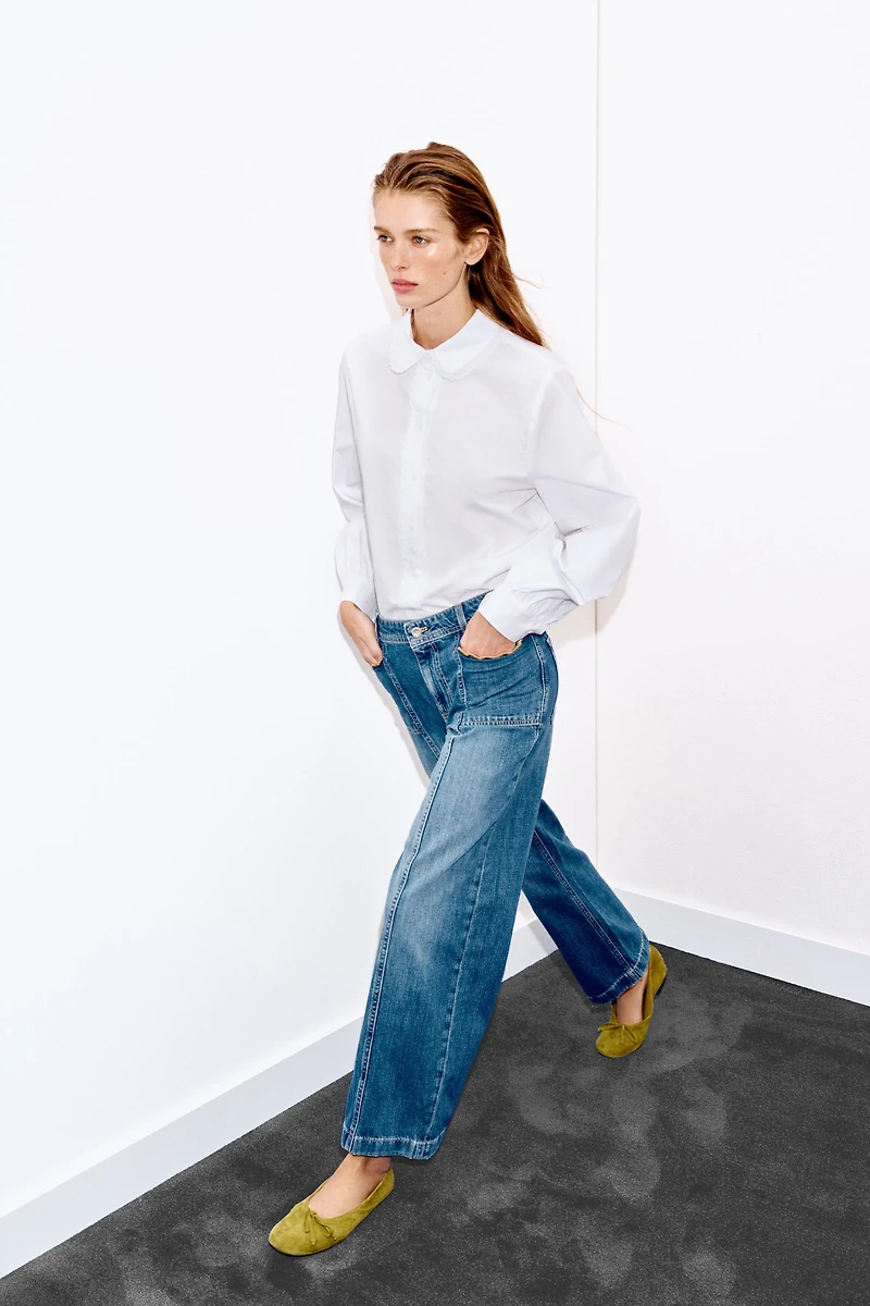 PETER PAN COLLAR SHIRT