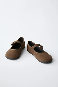 LEATHER BAREFOOT BALLET FLATS