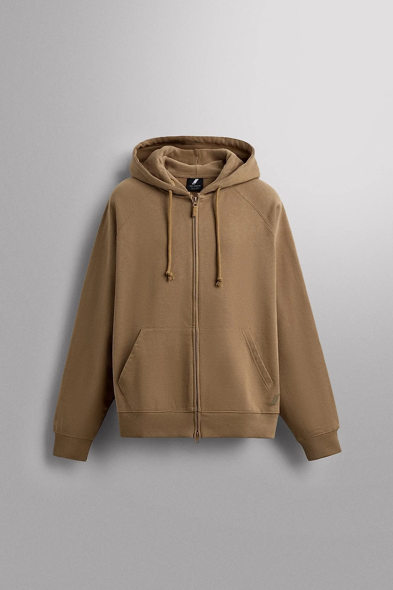 ZIP-UP HOODIE TRAINING SWEATSHIRT