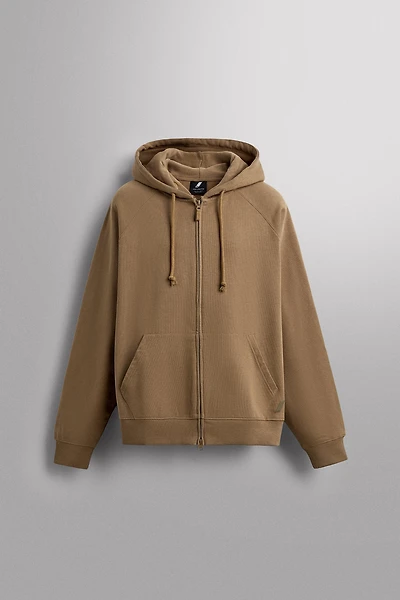 ZIP-UP HOODIE TRAINING SWEATSHIRT