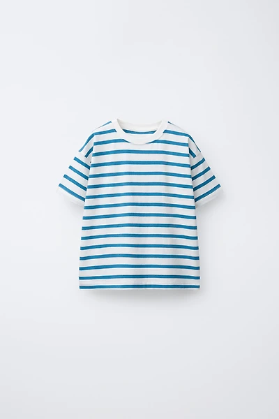 T-SHIRT IMPRIMÉ RAYURES