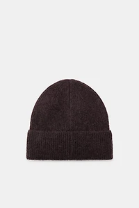 PATCHED KNIT BEANIE