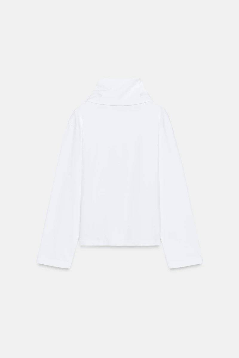 T-SHIRT COTON ÉPAIS À NŒUDS