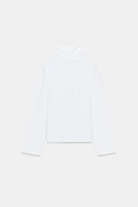 T-SHIRT COTON ÉPAIS À NŒUDS