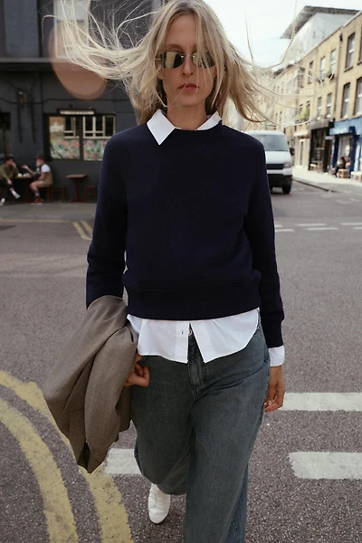 SWEAT BASIQUE EN COTON