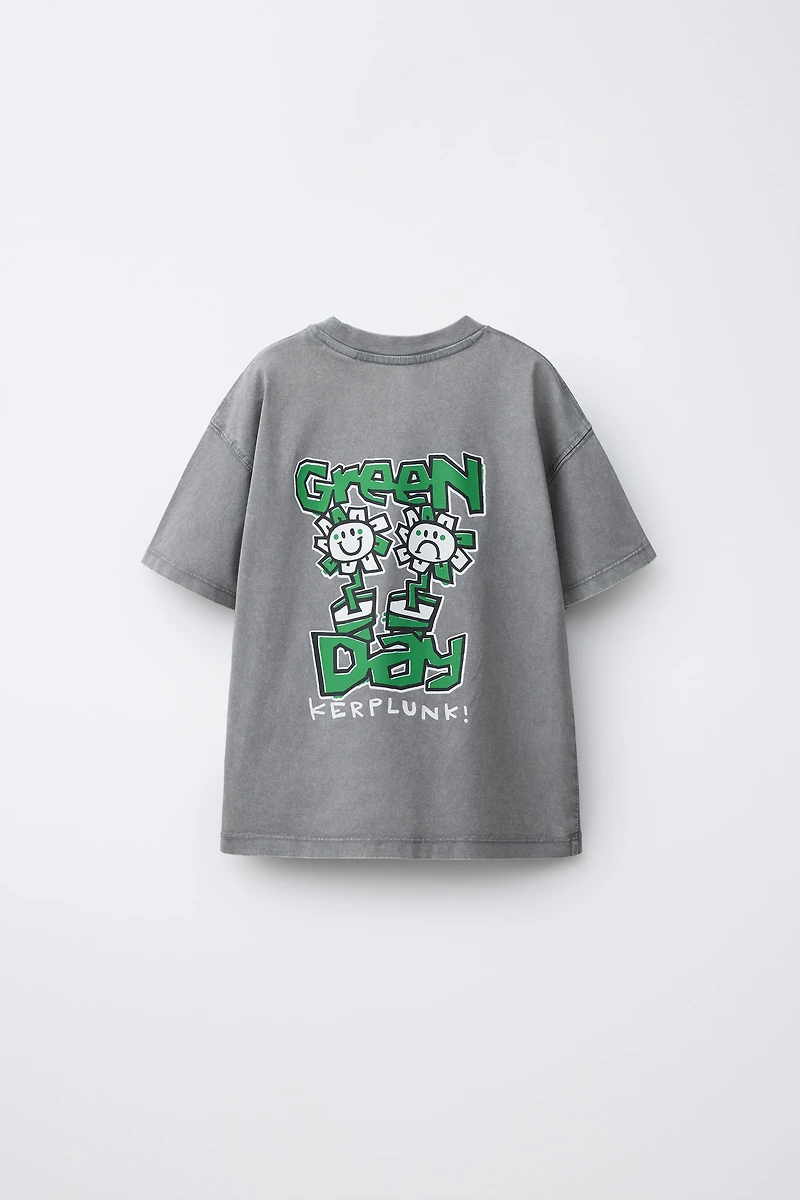 GREENDAY ® WASHED EFFECT T-SHIRT