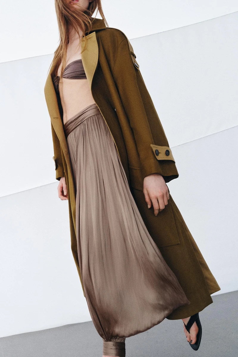 PLEATED VOLUME PANTS ZW COLLECTION